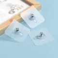 Pegatinas adhesivas transparentes para tornillos, ganchos y clavos sin taladro para marcos. - Clavos para marcos de fotos