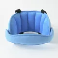 Baby Car Seat Head Support Blue Infant Sleeping Fixed Band Safety Protective Cushion - Light Blue