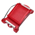 Affettatrice da cucina multifunzione per carne e uova con resistenti fili in acciaio. - Affettaverdure a 14 fili / Rosso