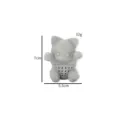 Infusore da tè gatto in silicone grigio filtro simpatico per tè sfuso 7x5.5cm cucina - Stile orso