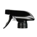 Black plastic trigger spray nozzle replacement head for multi-purpose home cleaning bottle - Spray Trigger Nozzle / 28mm / Black