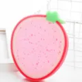 Esponja de limpieza de cocina diseño de fruta esponja para platos espesada para olla - Fresa