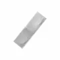 White car reflective plate plastic reflector safety warning strip for vehicle truck 1pc - White