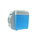 Portable Car Mini Fridge 7.5L Blue Grey Electric Cooler Warmer for Travel Autos - 7.5L Small