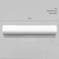 White 25cm portable order clip holder for restaurant kitchen ticket rack and receipt organizer item. - White