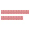 Pink Plastic Drawer Divider Adjustable Storage Partition Organizer 2-Piece Set SKU - 37*7cm / Pink 4 Pieces