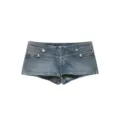 Lage taille denim korte broek voor vrouwen sexy zomer casual hotpants blauwe jeans - XS / Bottoms / Denim Blauw
