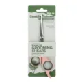 Pet grooming scissors pink straight shears safety round head professional cat dog hair trimming tool - L / Single Pack / Pink