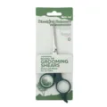 Professional pet grooming straight scissors with safety round tip, M size, green package. - L / Single Pack / Green