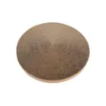 Round corrugated paper cat scratcher bowl high density wear resistant pet supplies for kitty - 93522 / Replacement Core (Large)