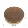 Round corrugated cat scratcher pad, high density wear-resistant pet cat scratching bowl. - 93522 / Replacement Core (Small)