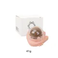 Catnip wall ball toy with rotating mint ball and cute cat head base for pet cats entertainment. - Pink Cat Head Gall Fruit