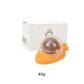 Catnip Ball Toy Carrot Shape Interactive Cat Chewing Toy with Dust Cover 40g Pet Supplies - Orange Carrot Gall Fruit