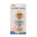 Catnip ball toy for cats, interactive rotating cat mint teeth cleaning pet supplies - Catnip - 3 Pcs Carded Pack