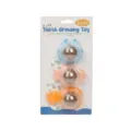 Catnip Ball Cat Toy Rotary Chewing Teeth Grinding Toy 3Pcs Natural Safe Kitty Playing Accessory - Gall Fruit - 3 Pcs Carded Pack