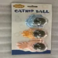Yingte catnip ball cat toy 3-piece set rotating mint interactive pet supplies for cats - Catnip - 3 Pcs Carded Pack .01
