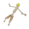 Jouet à mâcher pour chien corde en coton balle de tennis chiot nettoyage des dents - Style 1