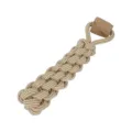 Giocattolo da masticare per cani in corda di cotone intrecciato con manico in legno. - Stile 7