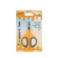 Professional pet nail clipper with soft grip for safe and easy cat and dog grooming. - S / Orange