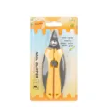 Professional pet nail clipper for medium and large dogs cats safe easy trimming tool - L / Orange