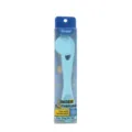 Pet silicone finger toothbrush for cats and dogs, soft teeth cleaning tool with cute design. - Blue Lemon Style