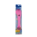 Pink pet finger toothbrush for dogs and cats, soft silicone dental cleaning tool with case. - Rose Red Lemon Style