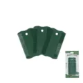 Pettine per pulci per animali domestici in plastica verde rimozione lendini per cani e gatti. - Verde Scuro
