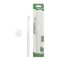 Pet 360 degree soft toothbrush for cats and dogs with card packaging for oral care. - Square / White