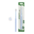 360-degree soft bristle pet toothbrush for cats and dogs, blue variant with packaging. - Round / Blue