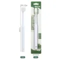 Pet toothbrush 360 degree soft bristle dog cat dental care cleaning tool with long handle - Ultra-Dense Bristles / White