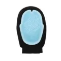 Guante de baño para aseo de mascotas con cerdas de silicona para perros y gatos - Azul