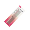 Pet steel comb for dogs and cats professional grooming tool wide and narrow tooth spacing - Medium (14.3*3.1CM) / Pink