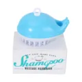 Cute whale pet bath brush with massage bristles, refillable shower gel design for dogs and cats. - Pointed Coarse-Toothed Bath Brush