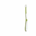 Light green pet toothbrush for cats and dogs, soft 360-degree cleaning bristle design. - Green 360-Degree Toothbrush