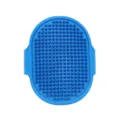 Brosse de bain en silicone pour animaux chat chien gant de massage et toilettage. - Bleu 38g (en vrac)