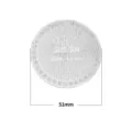 Edelstahl Kaffeepuck Sieb 51mm Filtergewebe für Espresso Siebträger und Kaffeekorb. - Doppelschicht / 51mm