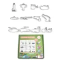 Ensemble d'emporte-pièces militaires en acier inoxydable 12 pcs moule de cuisson DIY. - Boîte de Couleur