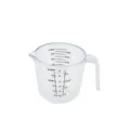 Tasse à mesurer en plastique transparent avec poignée et graduations pour la cuisine. - 150ml