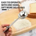 Tamiseur a farine telescopique en acier inoxydable pour sucre glace outil de cuisine baking - Demi-Trou