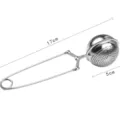 Infuseur à thé en acier inoxydable presse poignée boule à thé filtre 17cm long item - Clip de câble
