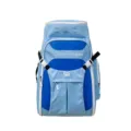 Großer Sportrucksack mit Farbblock-Design für Basketball und Wandern - Blau