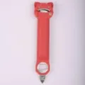 Ouvre-boîte et ouvre-bouteille multifonctionnel magnétique rouge outil de cuisine. - Emballage en boîte couleur rouge