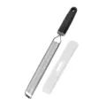 Professional stainless steel cheese grater with protective cover kitchen zester tool for lemon ginger - Double Tooth 2102-3