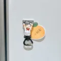 Cute cartoon chef fridge magnet bottle opener, creative magnetic beer and soda bottle tool. - Chef Style C / 4*10cm
