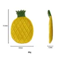 Pineapple Resin Tray European Style Jewelry Storage Plate Desktop Organizer Home Decor - Yellow Pineapple