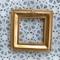 Cornice fotografica in resina vintage europea, supporto per esposizione di gioielli. - 26# Oro