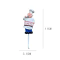 Creative 3D resin chef wall hook punch-free sticky kitchen holder cute decorative hanger - TASTY Hook