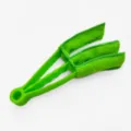 Cepillo de limpieza de microfibra verde para rejilla de aire acondicionado, persianas. - S / Verde