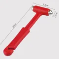 Mini multi-functional car emergency escape hammer solid window glass breaker tool for safety - Small Red Hammer