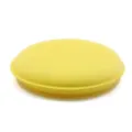 Éponge de cirage de voiture jaune haute densité, tampon de polissage de nettoyage des bords. - 1 Paquet (10x1.5cm) / Jaune